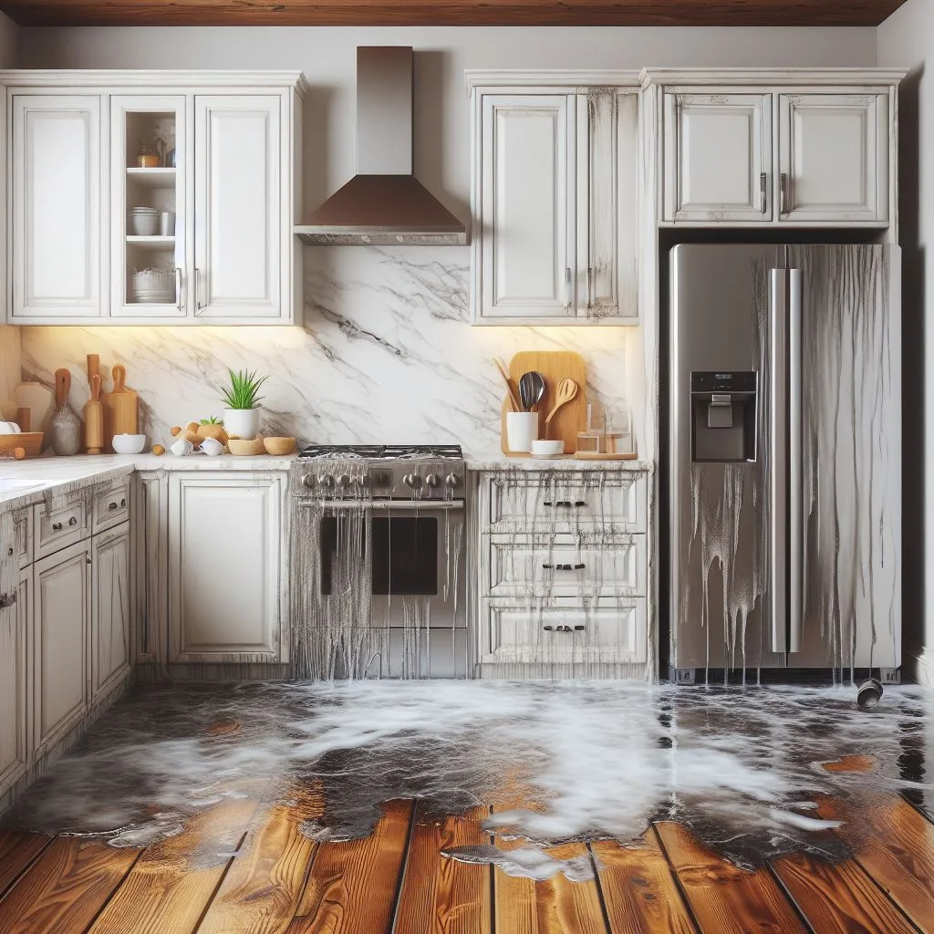 cabinet damage from misuse