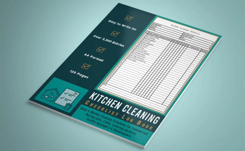 commercial kitchen cleaning inspection log