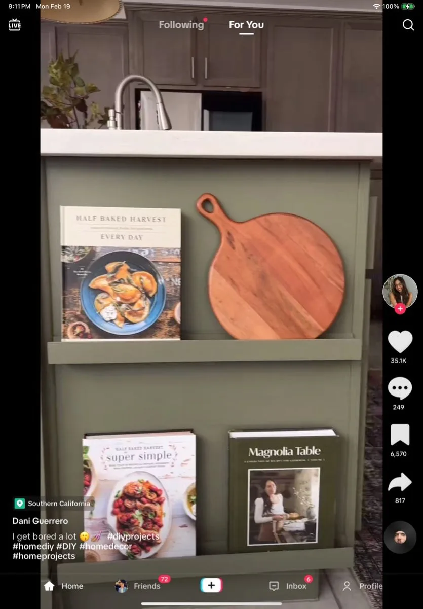 cookbook display methods comparison