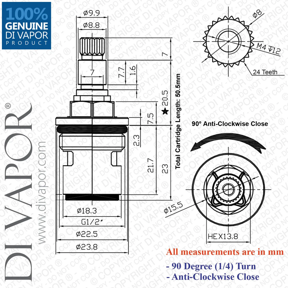 Delta valve types