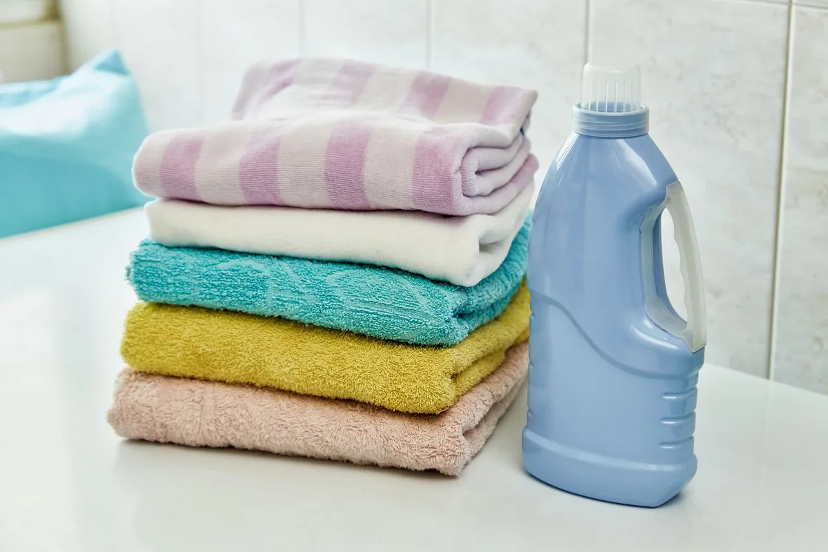 fabric softener kitchen towel mistake