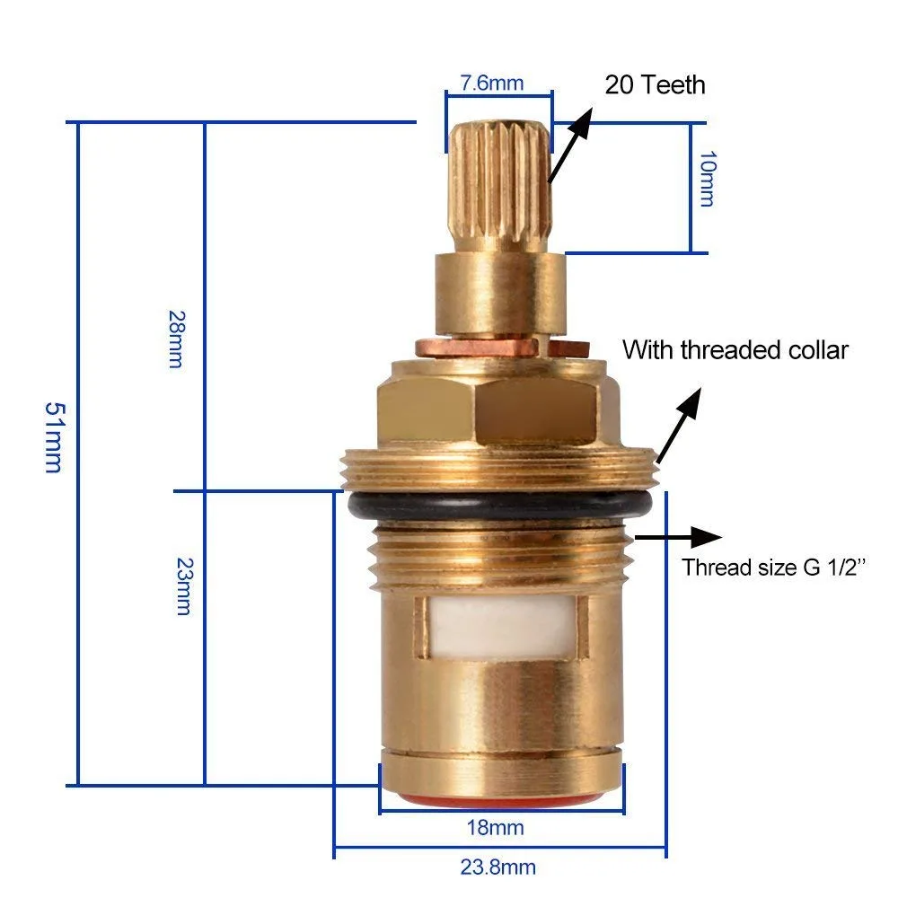 faucet valve types