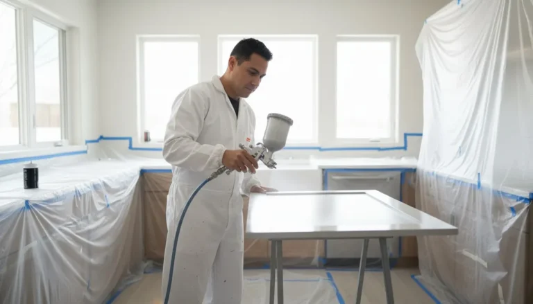 how hard is it to repaint kitchen cabinets