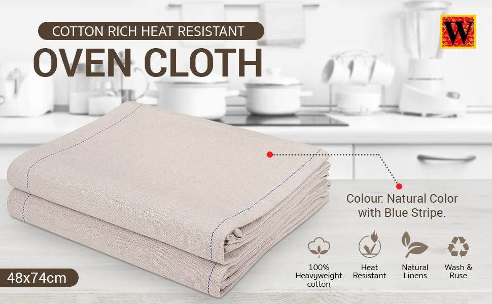 how much heat can kitchen cloth withstand