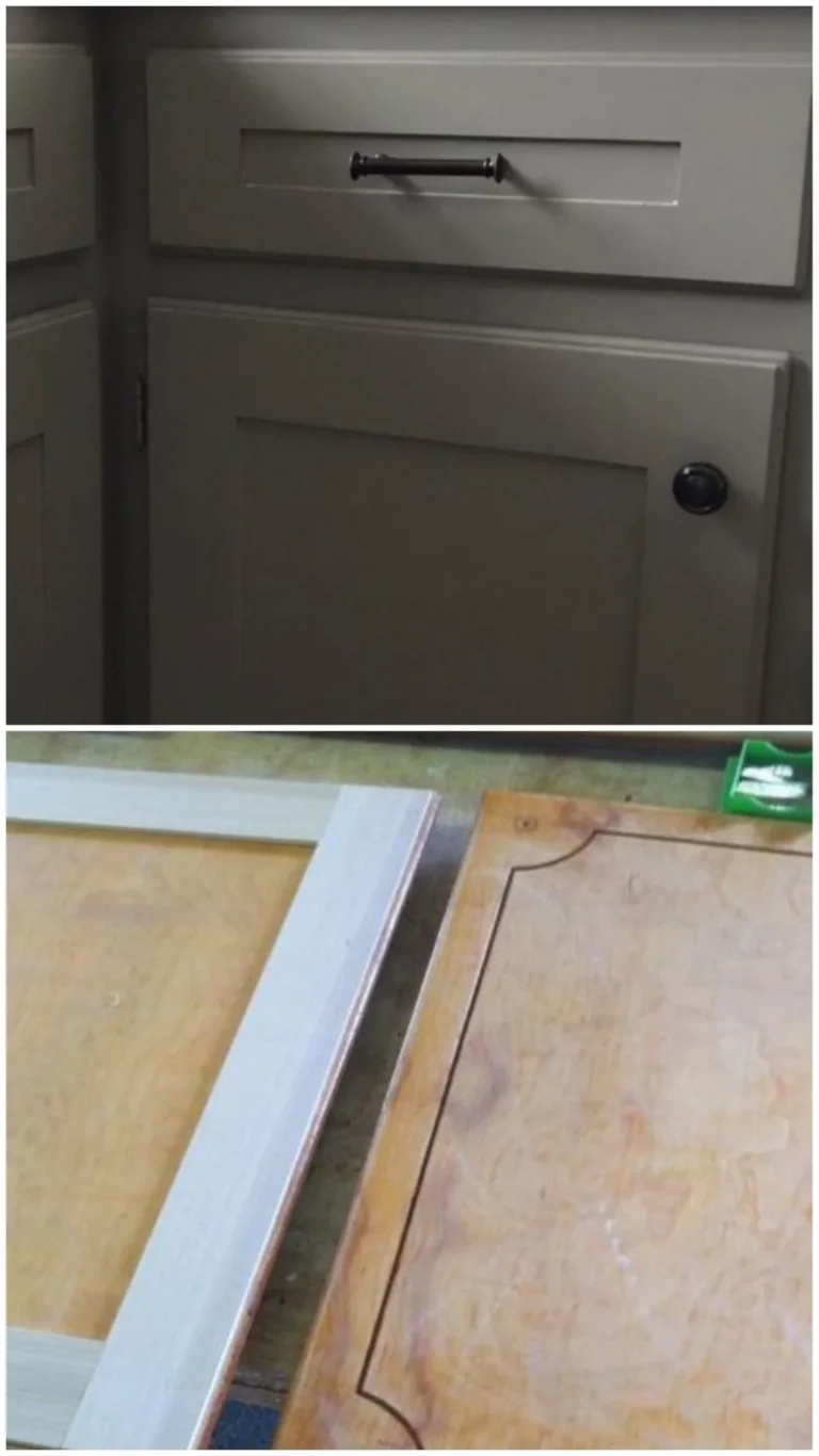 how to add trim to kitchen cabinets