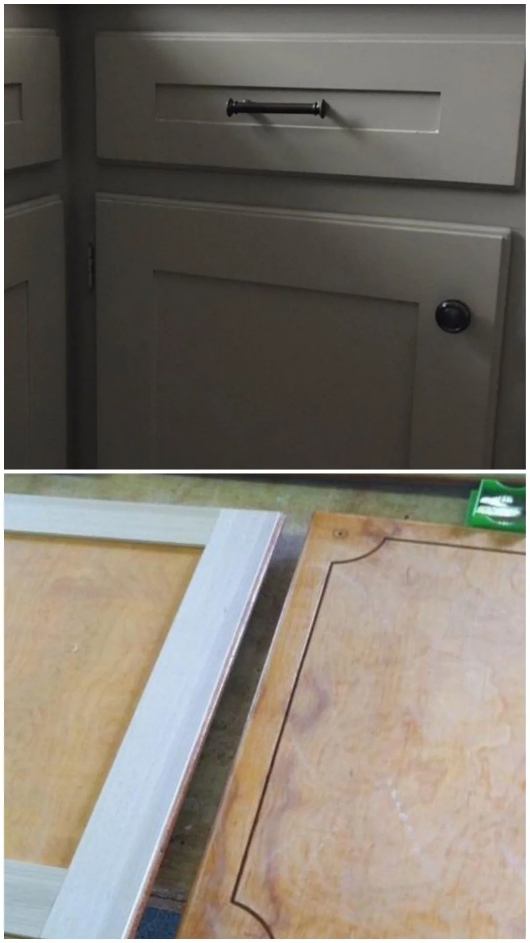 how to add trim to kitchen cabinets