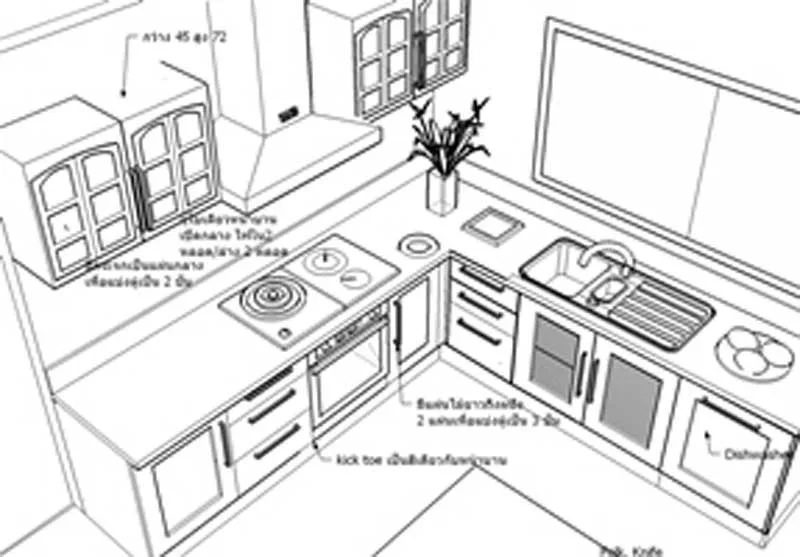 how to arrange kitchen appliances