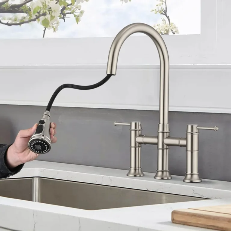 how to change a kitchen faucet sprayer