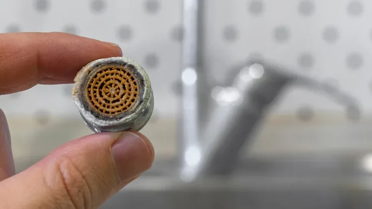 how to clean kitchen faucet aerator