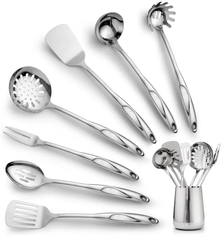 how to clean stainless steel kitchen utensils
