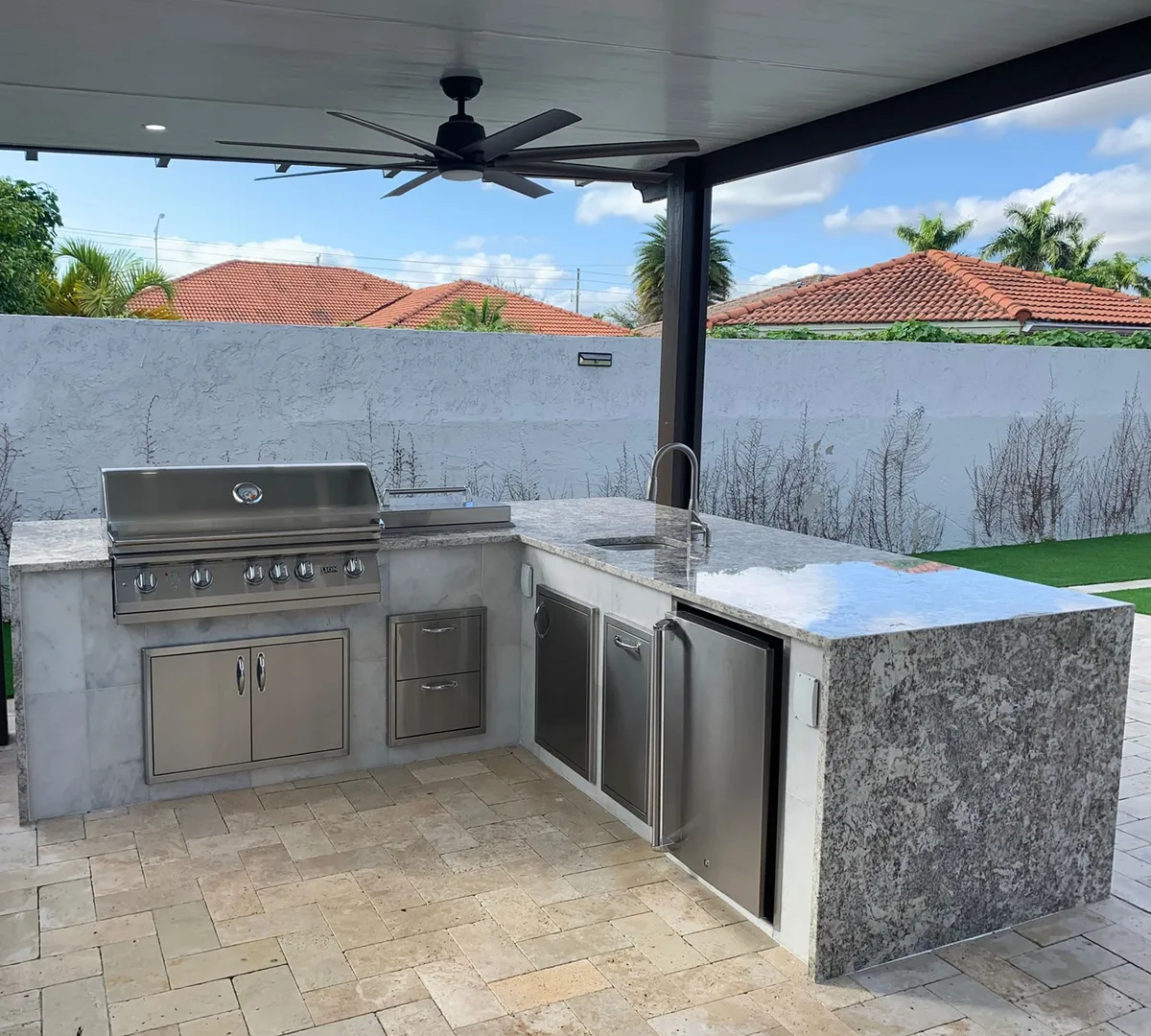 how to design an outdoor kitchen