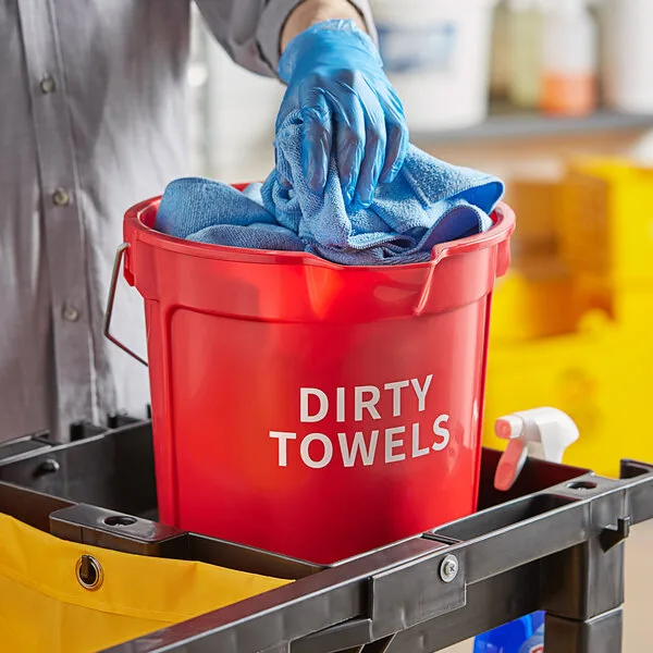 how to disinfect kitchen towels