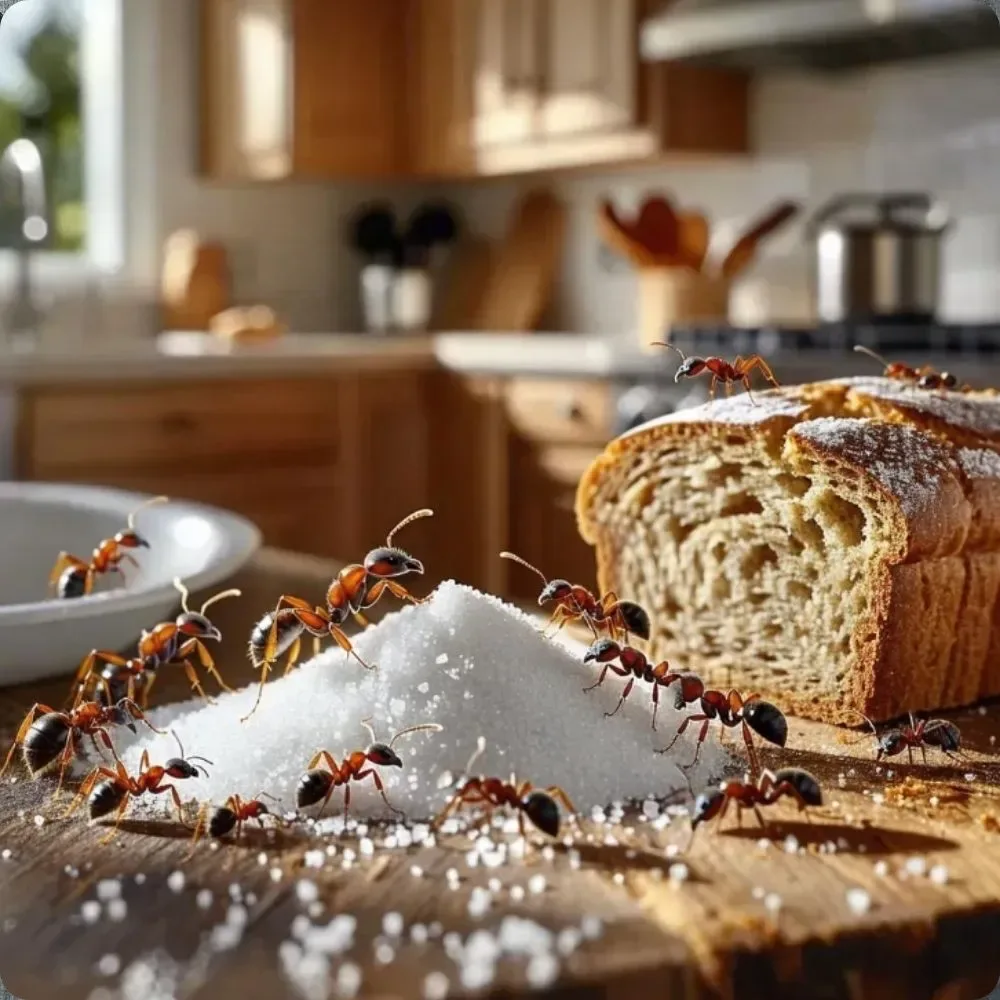 how to exterminate ants in kitchen