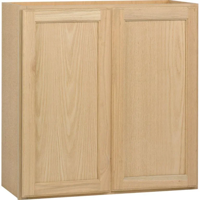 how to finish unfinished kitchen cabinets