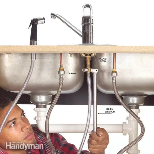 how to fix kitchen faucet sprayer