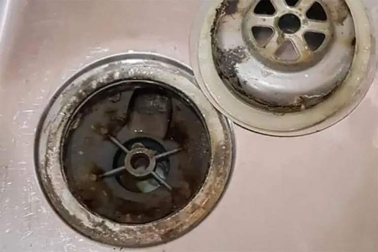 how to get odor out of kitchen sink drain