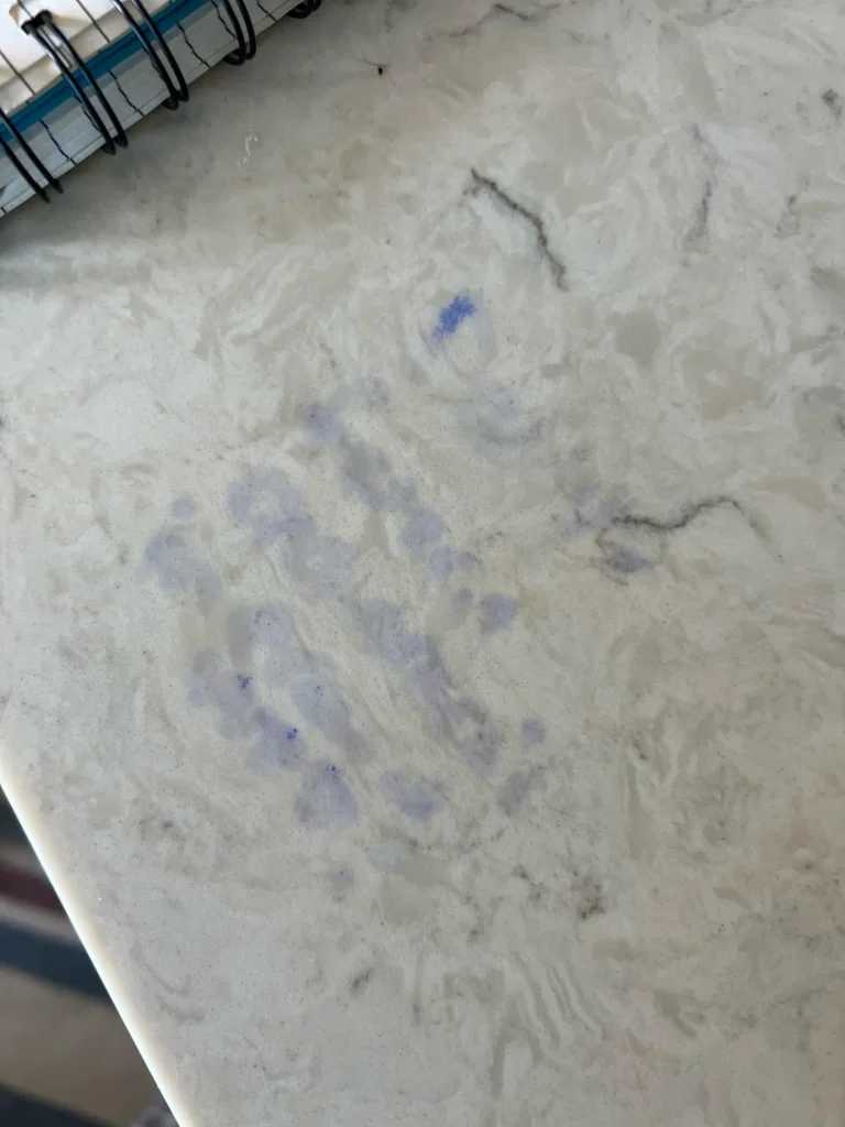 how to get sharpie off kitchen counter