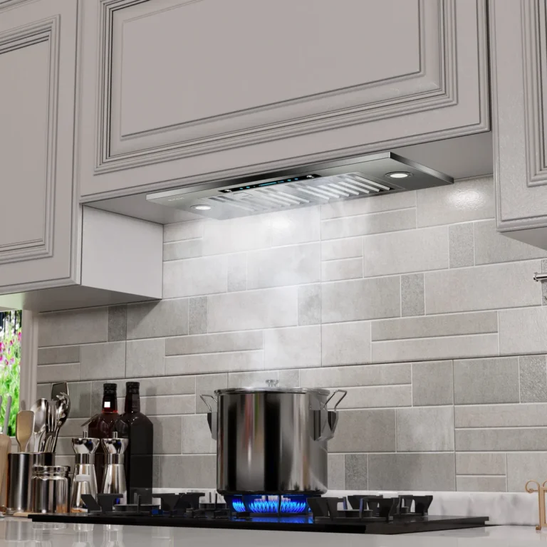 how to install a kitchen vent hood