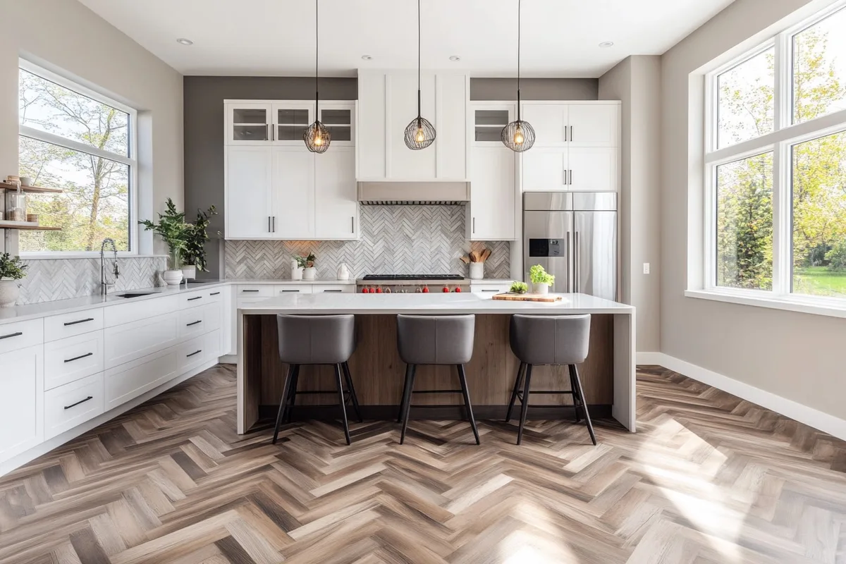 how to install kitchen floor tile