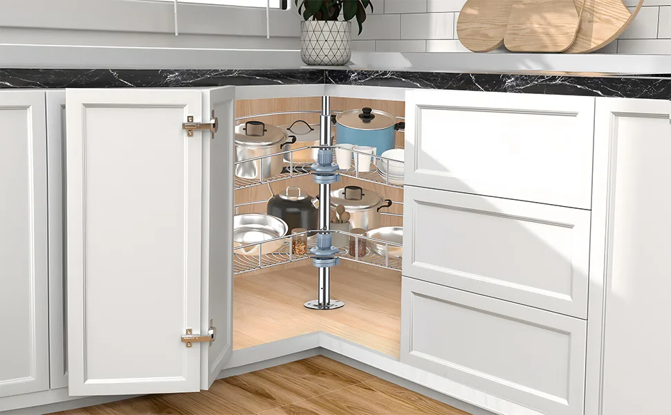 lazy susan corner cabinet