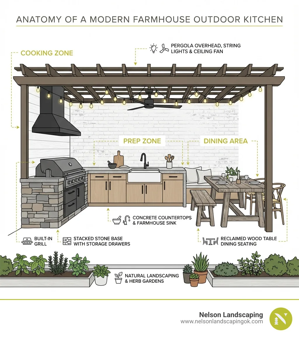 outdoor kitchen utility line planning