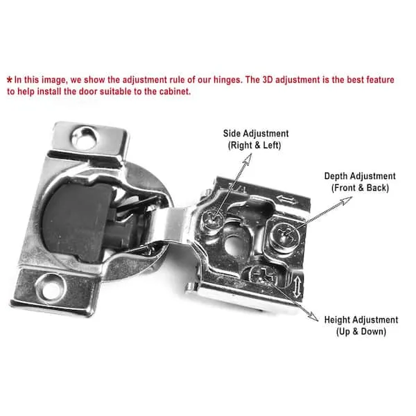 three-way adjustment screw