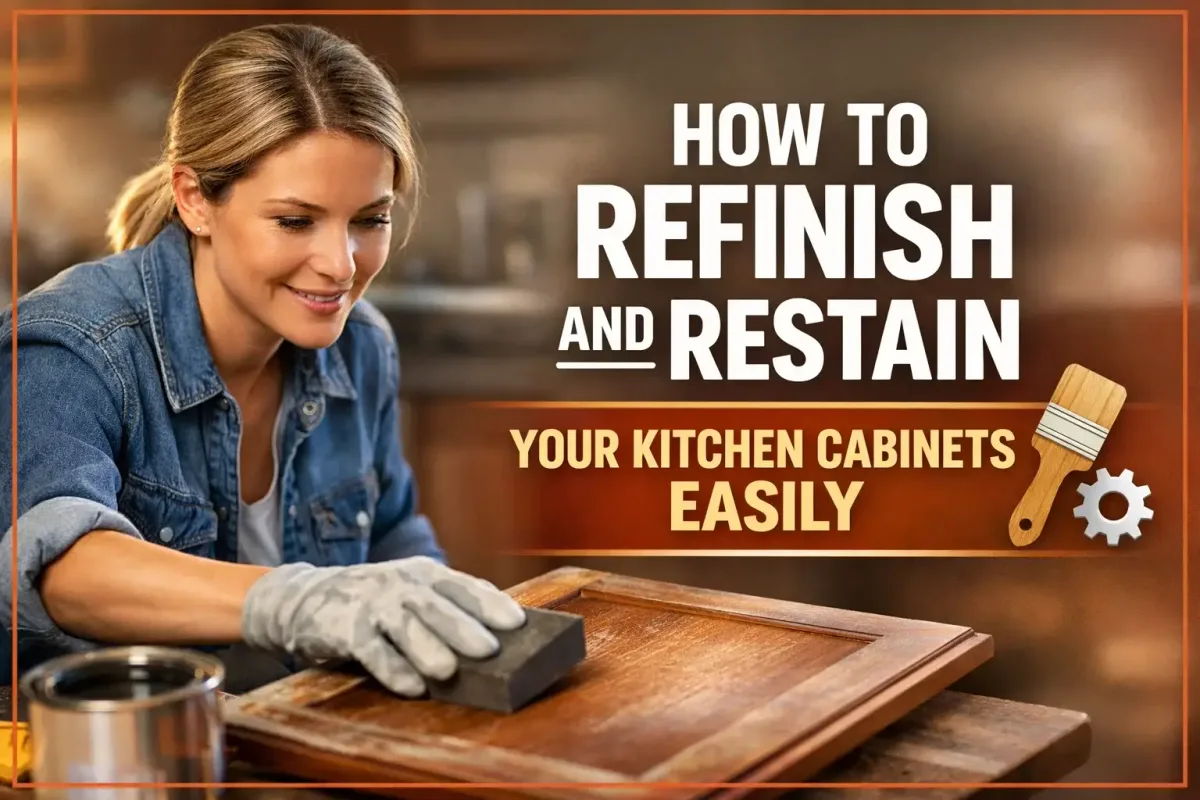 TOC: How to Refinish Kitchen Cabinets (The Right Way)