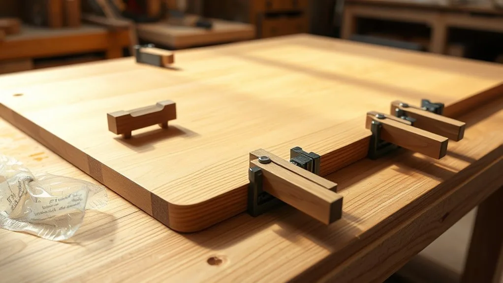 wood flatness check